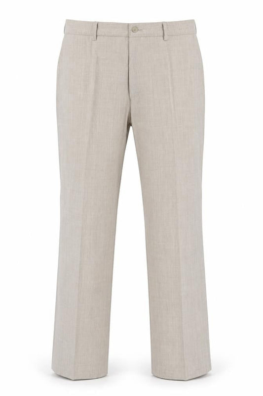 Selected Men's Beige Trousers Size 38