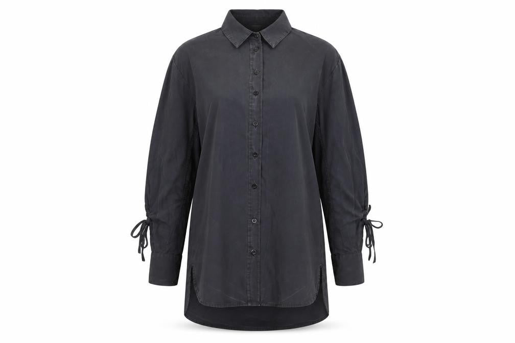 MISSPAP Women's Black Button-Up Shirt Size 10