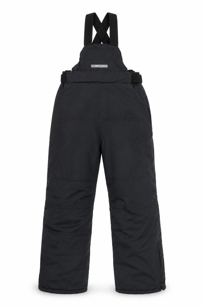 Nevisport Boys Black Snow Pants, Size 8 Years, Waterproof