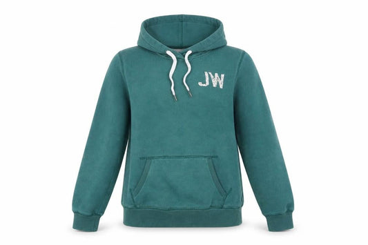Jack Wills Women's Green Pullover Hoodie UK Size 10