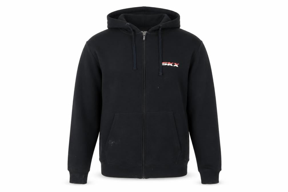 Skechers Men's Black Medium Full Zip Hooded Jacket