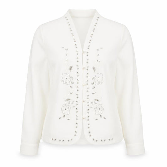 Eastex Women’s White Suit Jacket Size 14