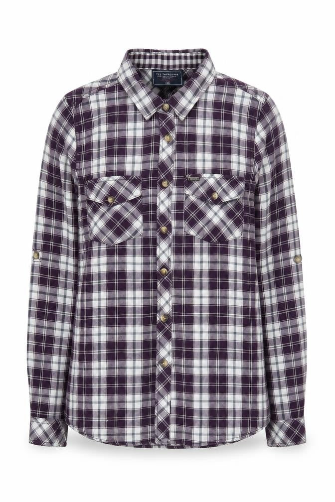 Tog Twenty Four Women's Multicoloured Plaid Shirt