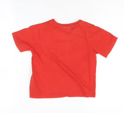 Preloved Marvel Boys Red Spider-Man T-Shirt 3-4 Years - Back