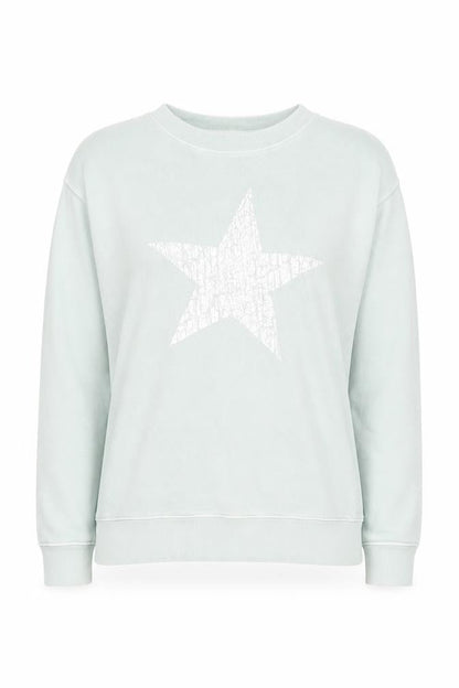 Hush Women's Green Pullover Sweatshirt - Medium, Cotton