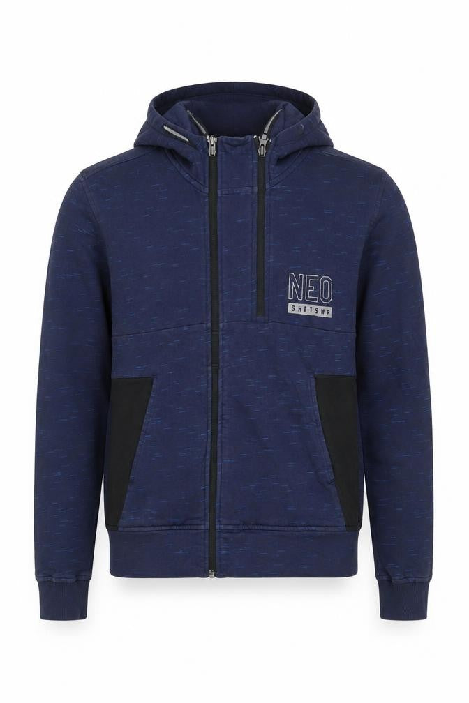 adidas Men's Blue Full Zip Hoodie XS