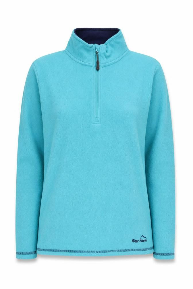 Peter Storm Women's Blue Pullover Sweatshirt, Size 12
