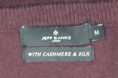 Jeff Banks Men’s Purple Pullover Jumper Size M