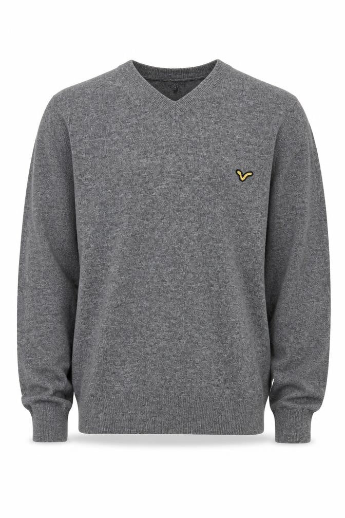 Voi Jeans Men's Grey Wool Pullover Jumper M