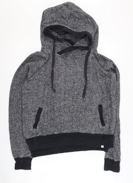 Rip Curl Women's Grey Pullover Hoodie Size 8