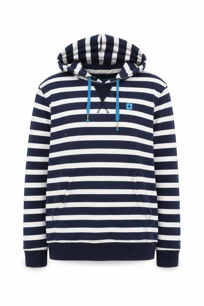 Mountain Warehouse Women's Striped Pullover Hoodie, Size 14
