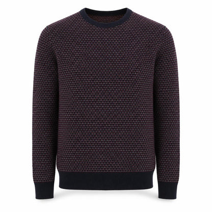 CRIMINAL Men's Multicoloured XL Cotton Pullover Jumper