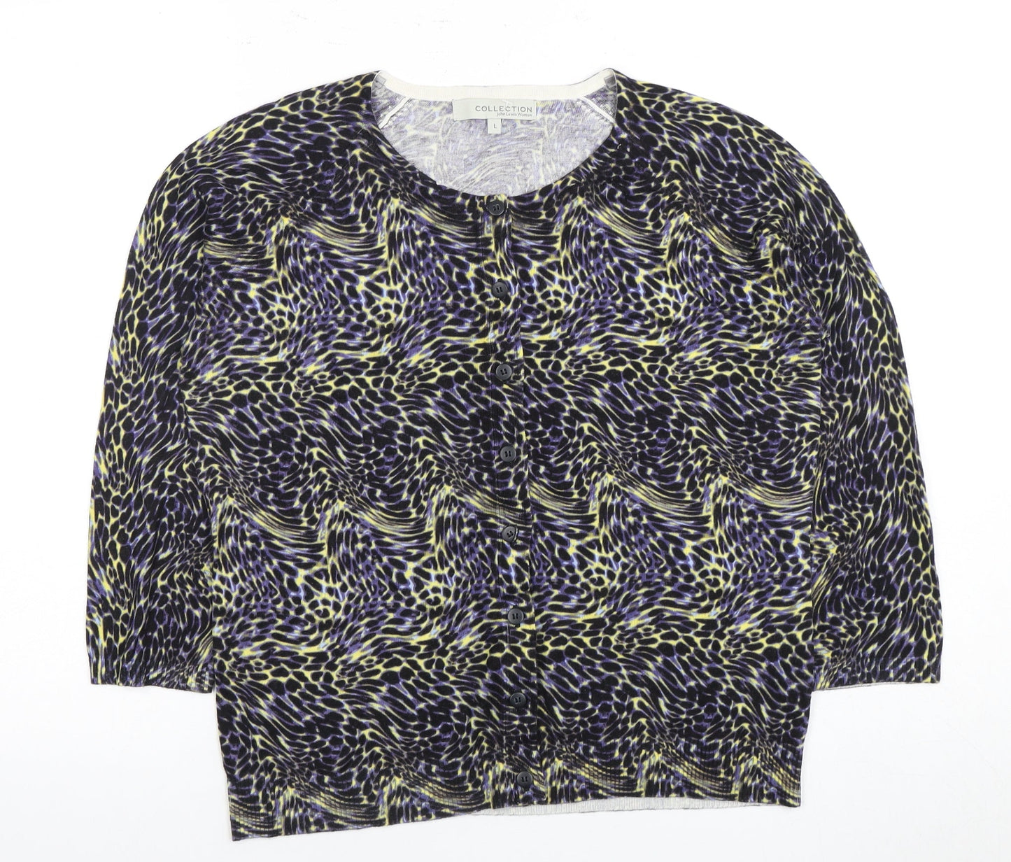 John Lewis Women's Multicoloured Cardigan L