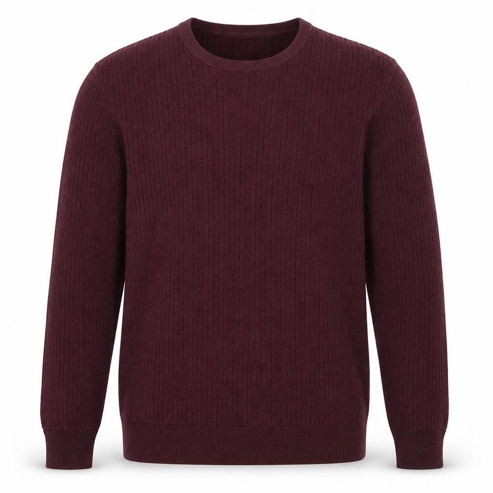 Kin Men's Purple M Pullover Jumper, Cotton
