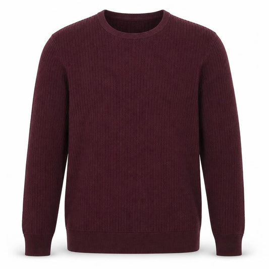 Kin Men's Purple M Pullover Jumper, Cotton