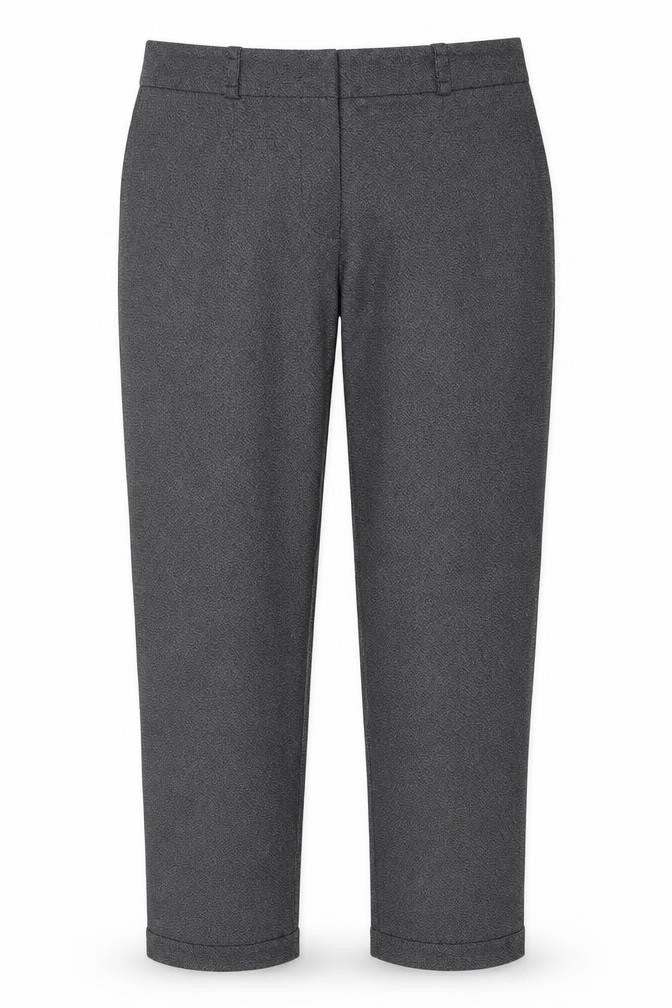 Next Women's Grey Straight Trousers Size 14