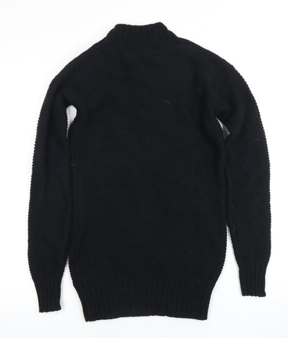 Uniqlo Women’s Black Pullover V-Neck Jumper XS