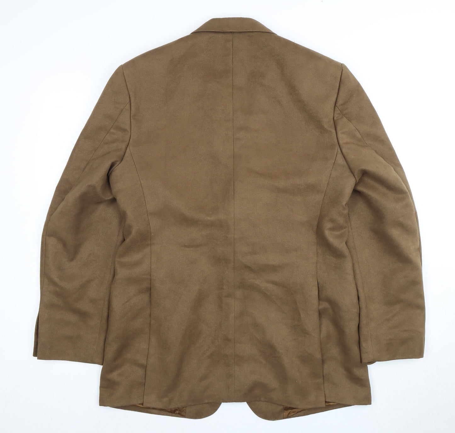 Next Men's Brown Blazer, M, Two-Button Classic