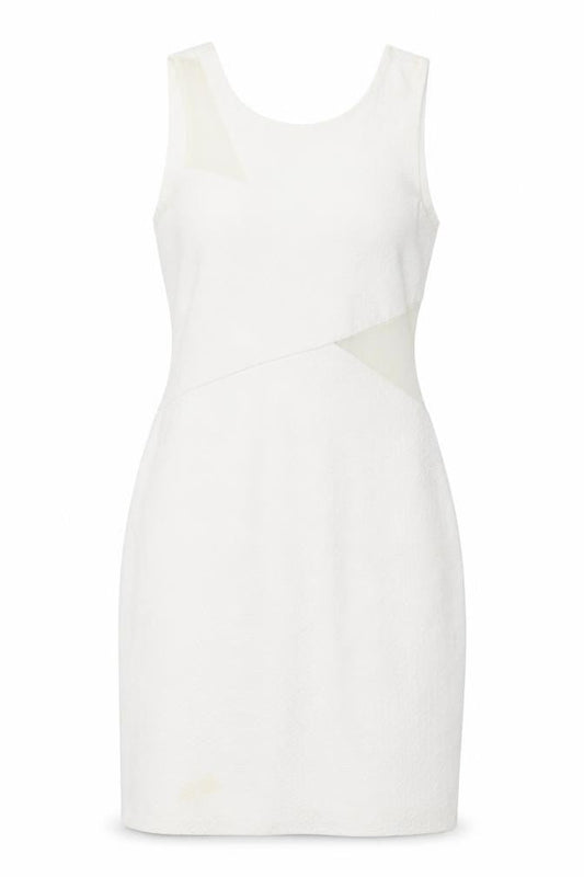 Miss Selfridge Women's Ivory Sheath Dress V-Neck Size 8