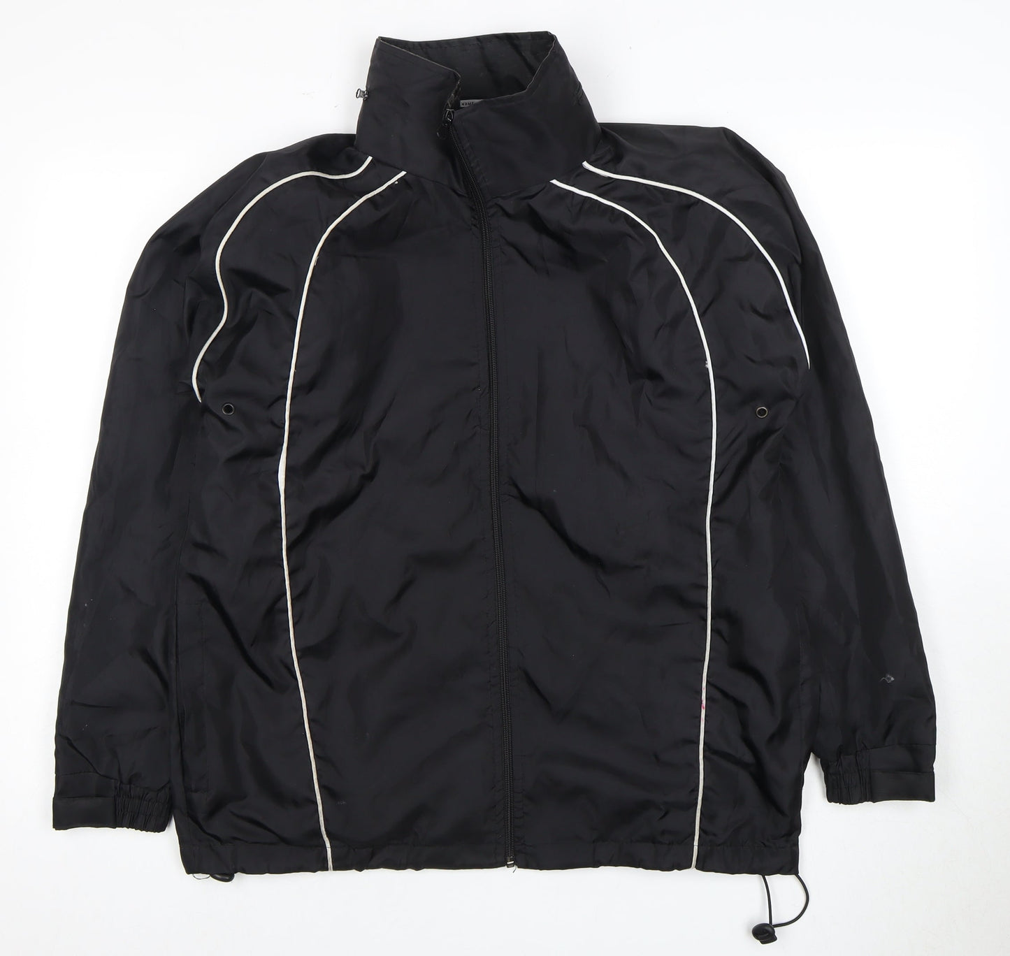 Falcon Men's Black Medium Zip Jacket