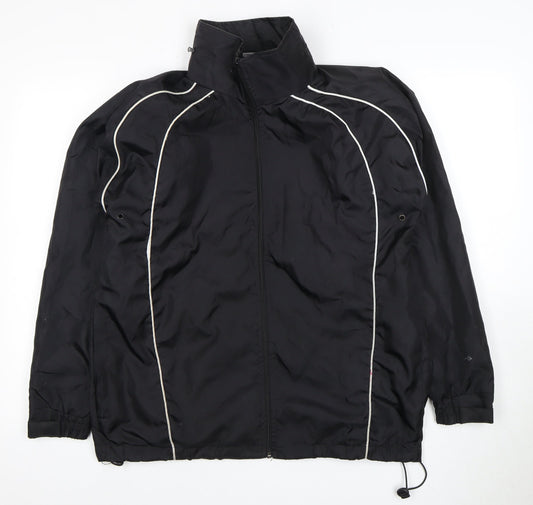 Falcon Men's Black Medium Zip Jacket