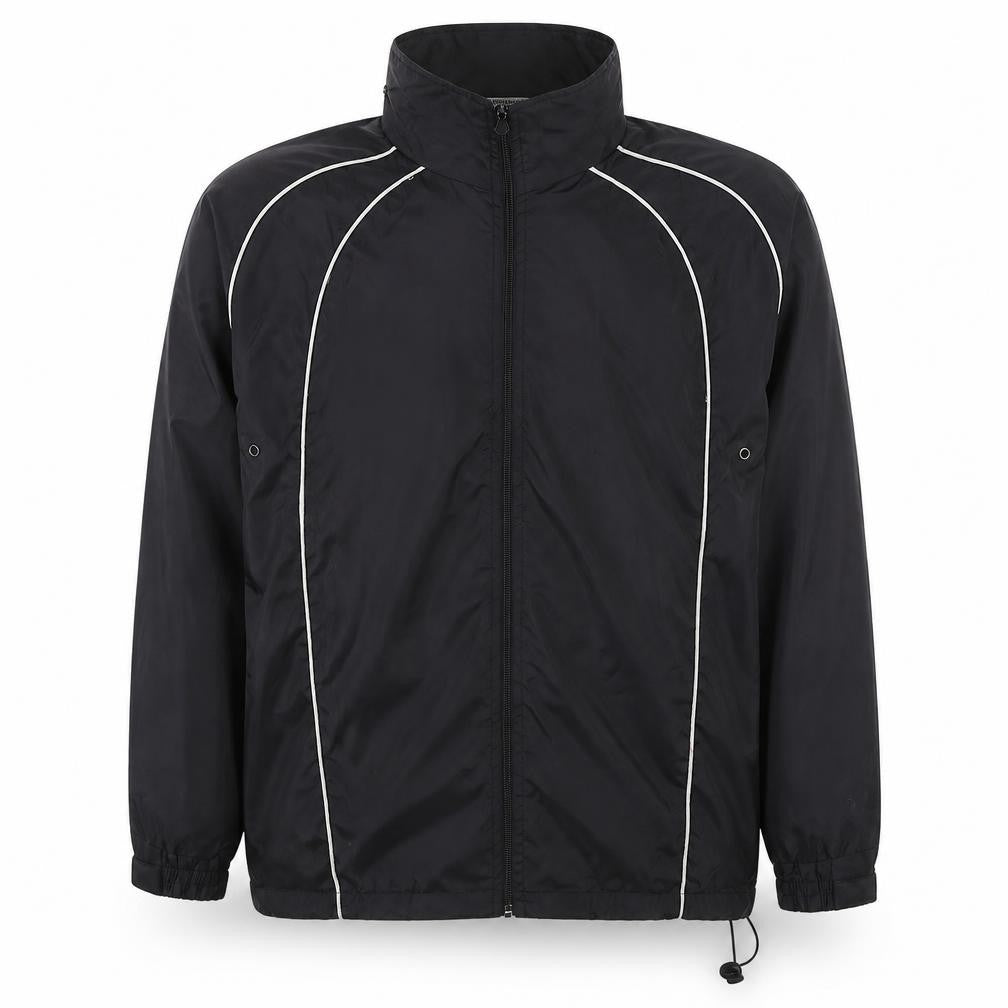 Falcon Men's Black Medium Zip Jacket