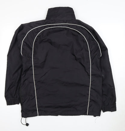 Falcon Men's Black Medium Zip Jacket