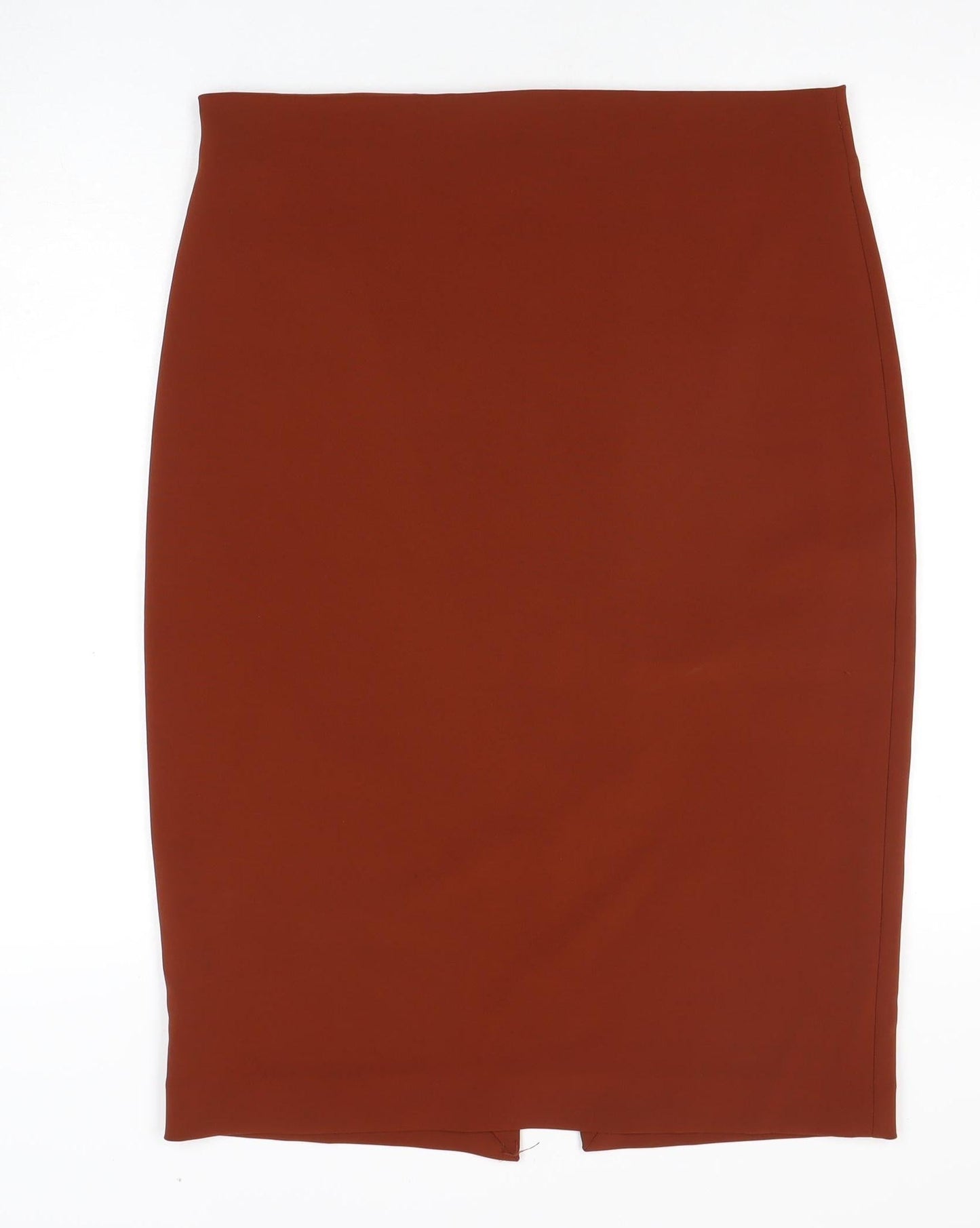 Zara Women's Brown Pencil Skirt 4XL Zip