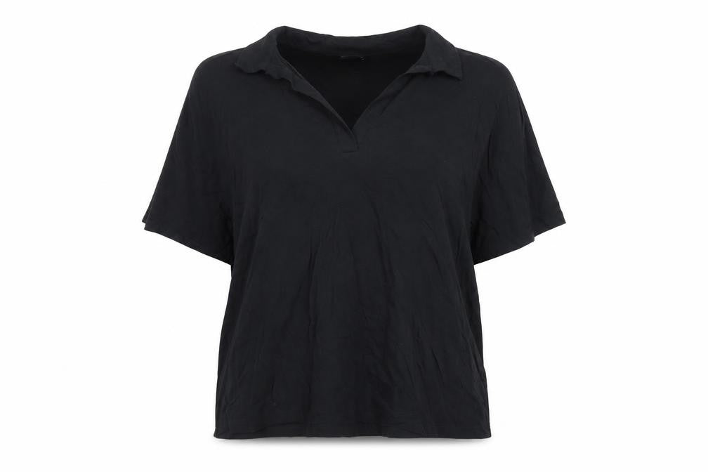 ASOS Women's Black Polo Shirt Size 28