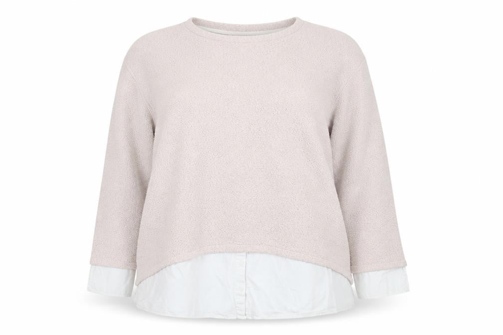 Marks & Spencer Women's Beige Pullover Jumper Size 20