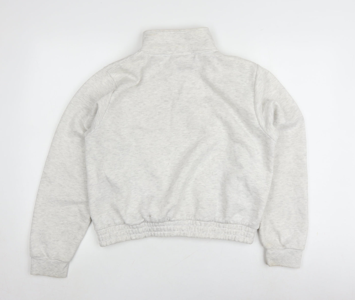 Slazenger Women's Ivory 1/4 Zip Sweatshirt - Size 14