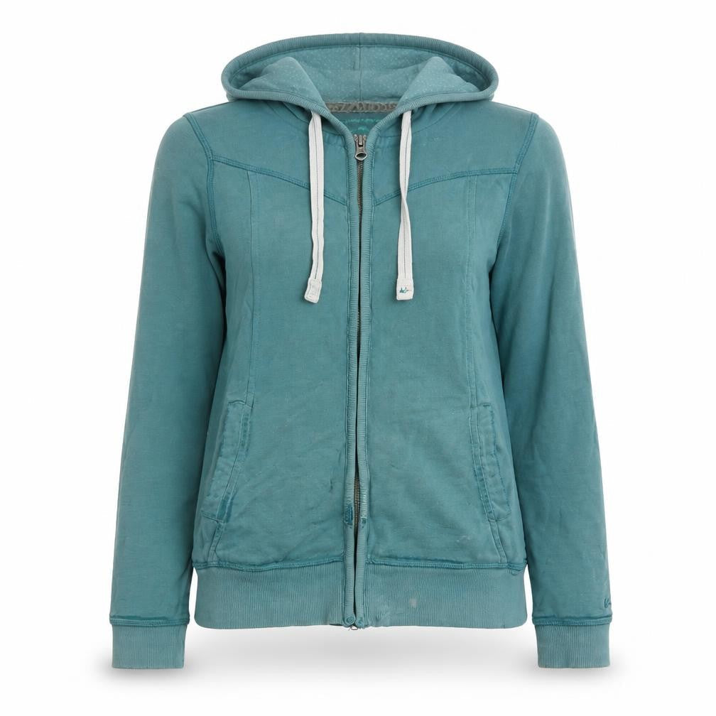 Mandala Women's Blue Full Zip Hoodie Size 8