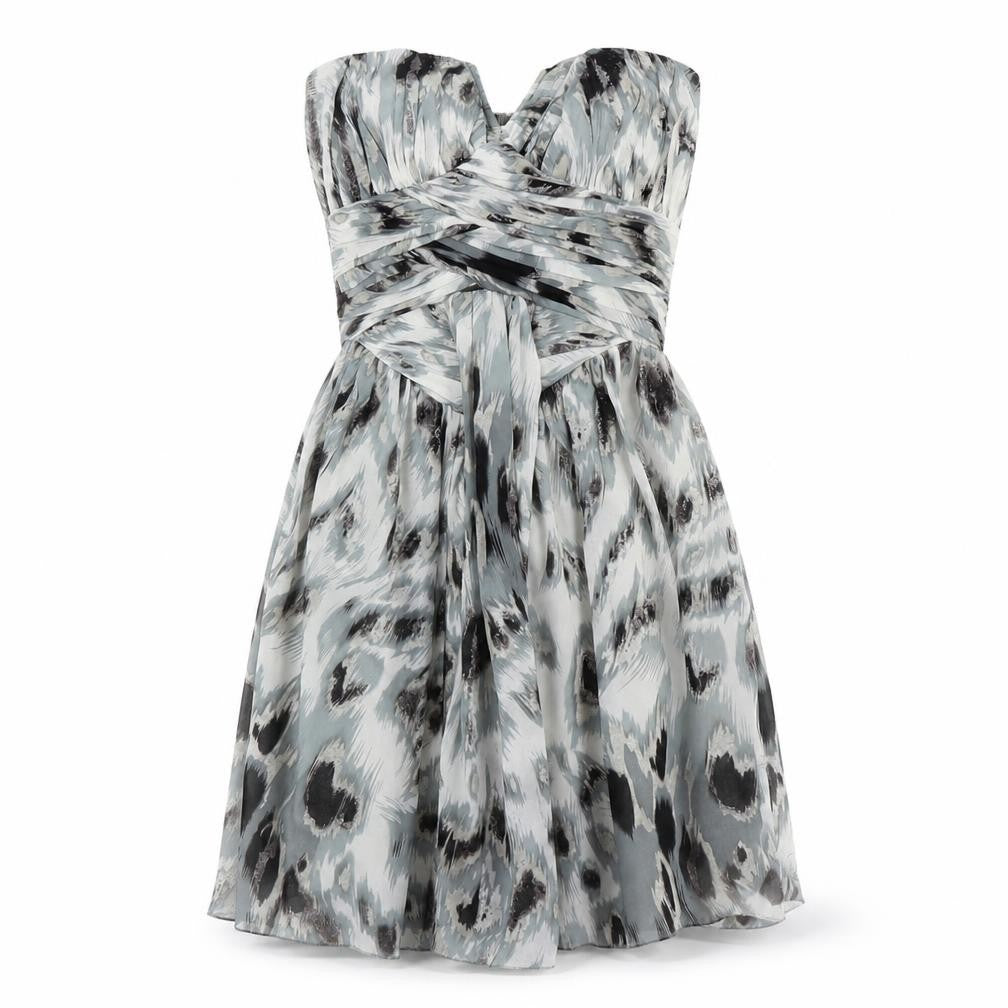 Lipsy Women's Multicoloured Animal Print A-Line Dress, Size 6