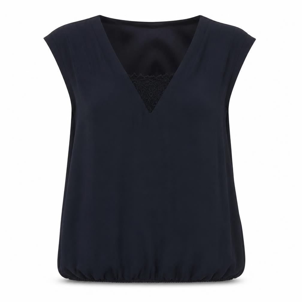 Mint Velvet Women's Black Sleeveless Blouse Size 10