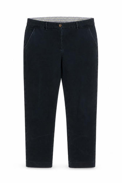 Front view of White Stuff women’s black trousers, size UK 16