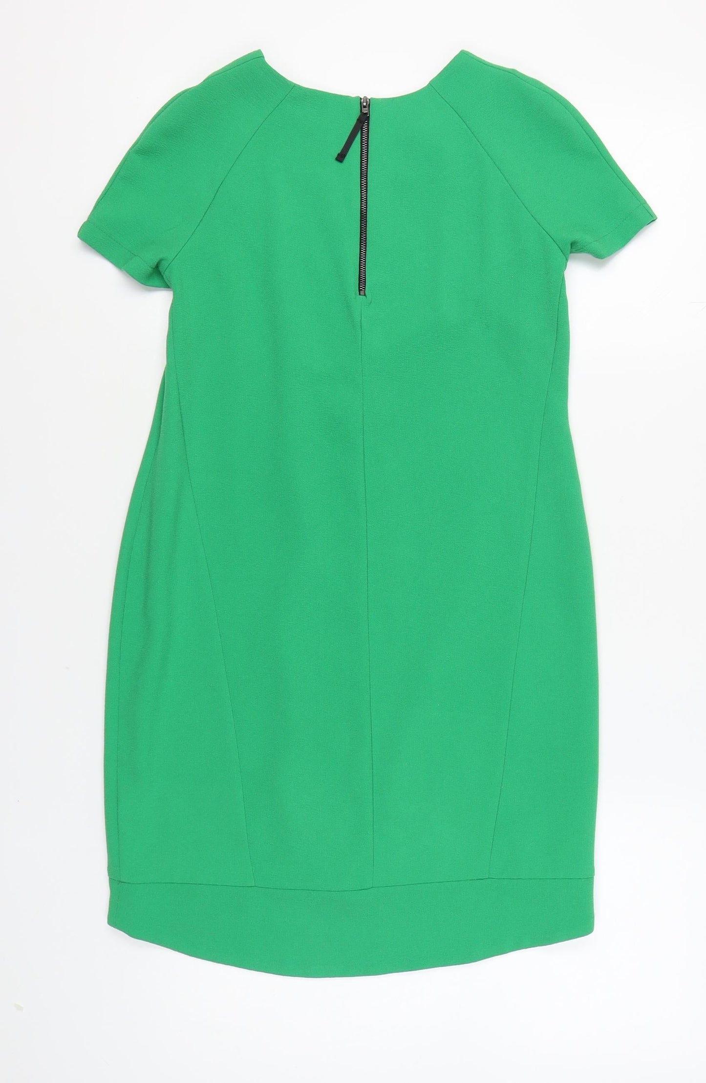 Topshop Women's Green Shift Dress Size 8