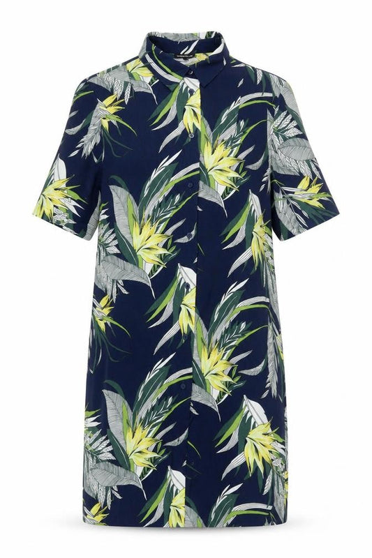 Warehouse Women's Multicoloured Floral Shirt Dress Size 10