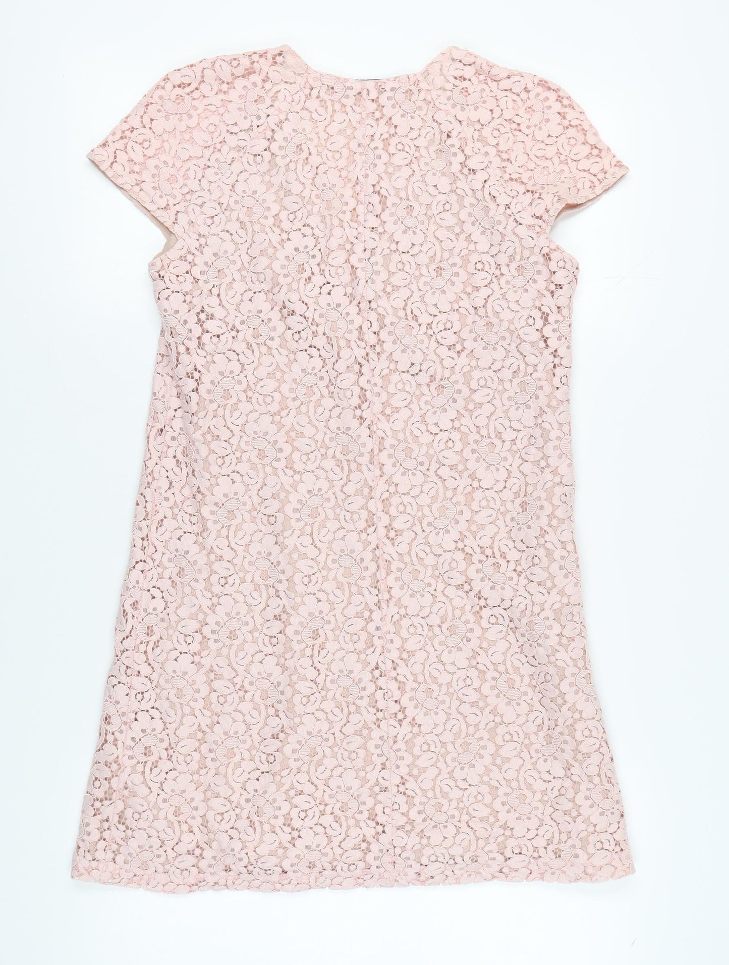 Zara Woman Pink Lace Shift Dress - Women, S, Party