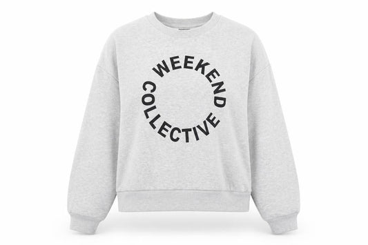 ASOS Design Women's Grey Pullover Sweatshirt Size 8