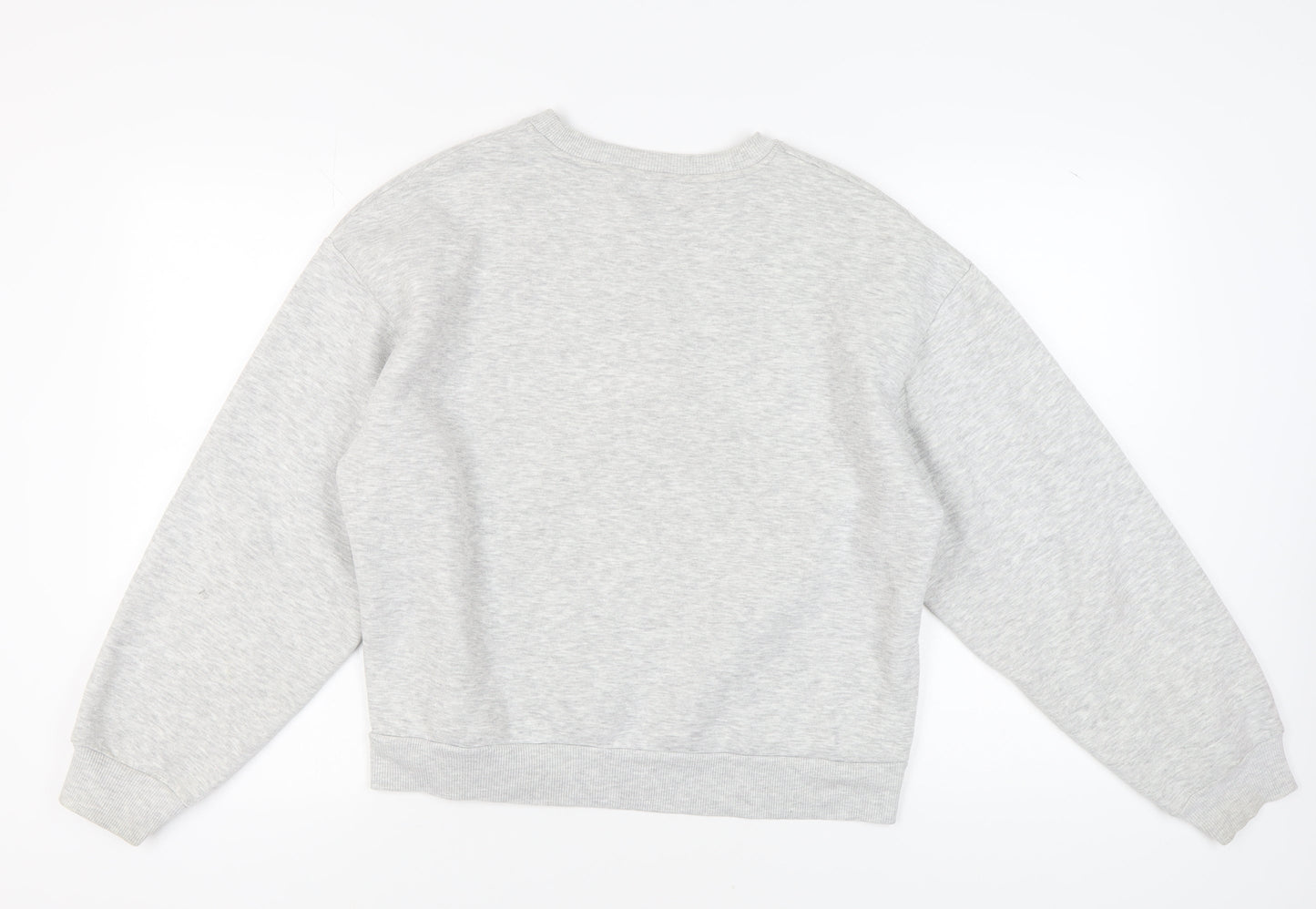 ASOS Design Women's Grey Pullover Sweatshirt Size 8