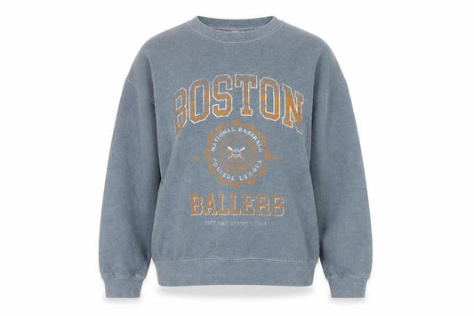 Urban Womens Outfitters Blue XS Pullover Sweatshirt