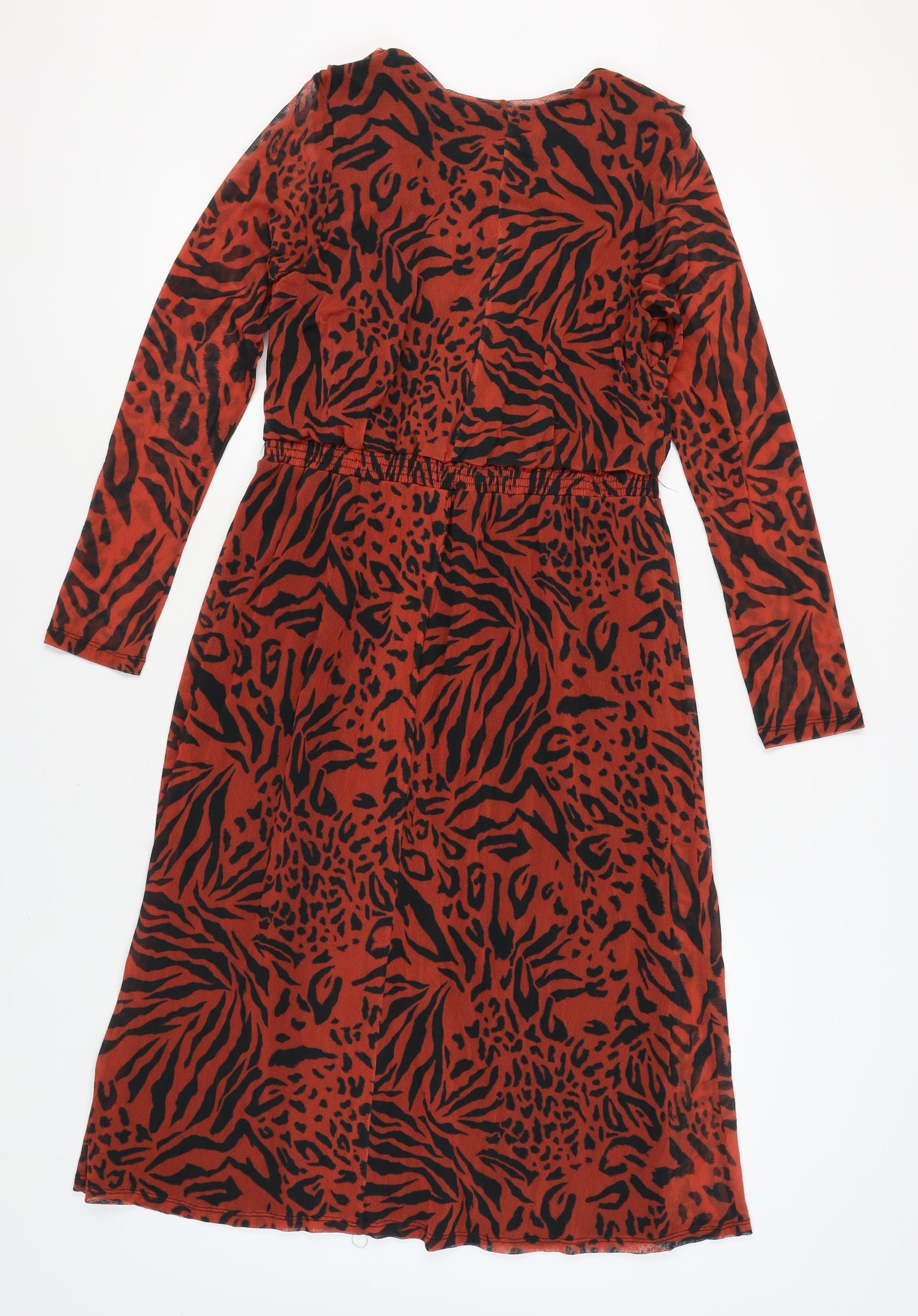 Roman Women's Multicoloured Wrap Dress - Size 14