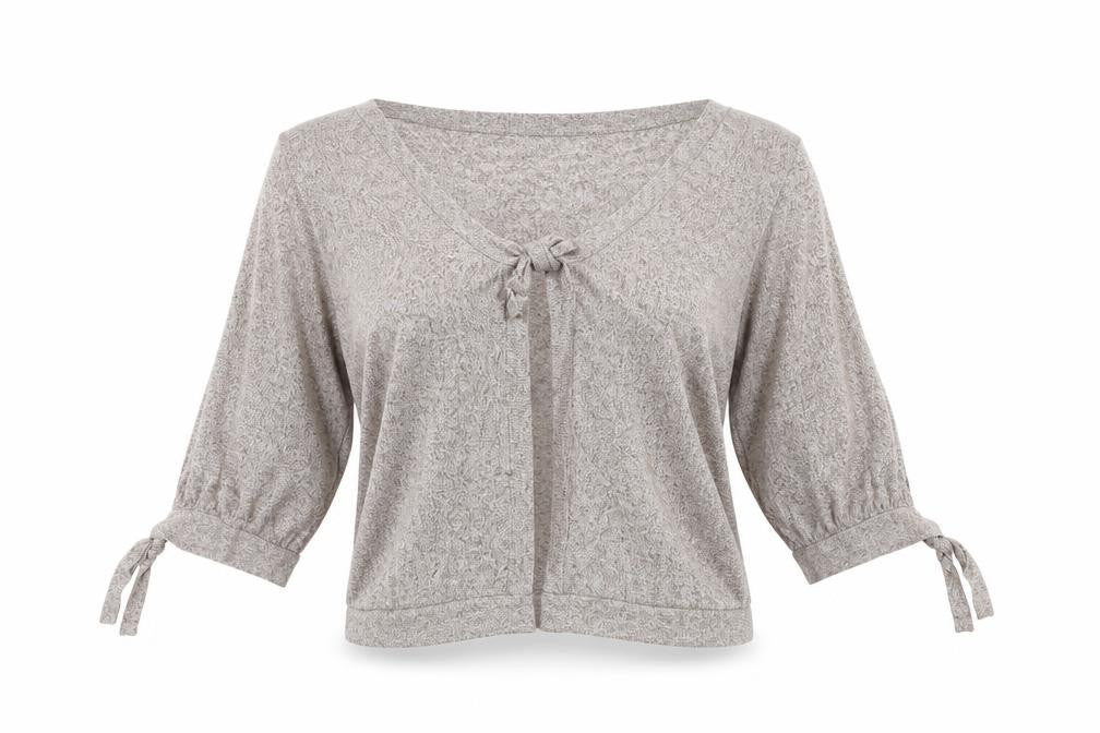 et vous Women's Beige V-Neck Cardigan Size 10