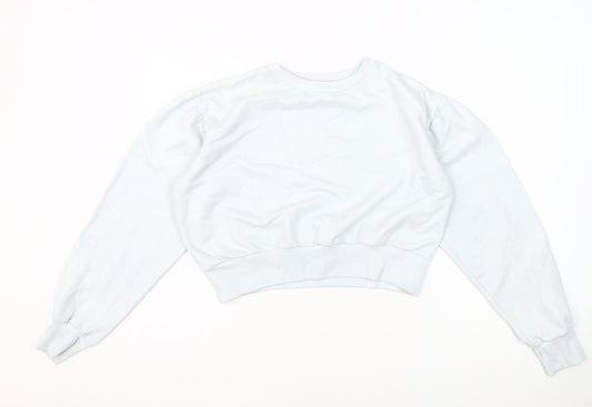 Pinkydoll Women's White Sweatshirt UK 10 Crew Neck Pullover