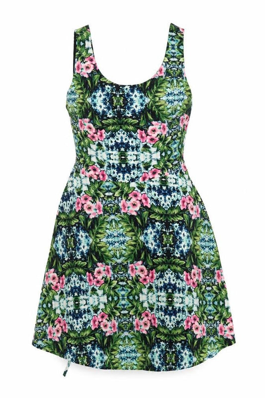 Forever 21 Women's Multicoloured A-Line Short Dress