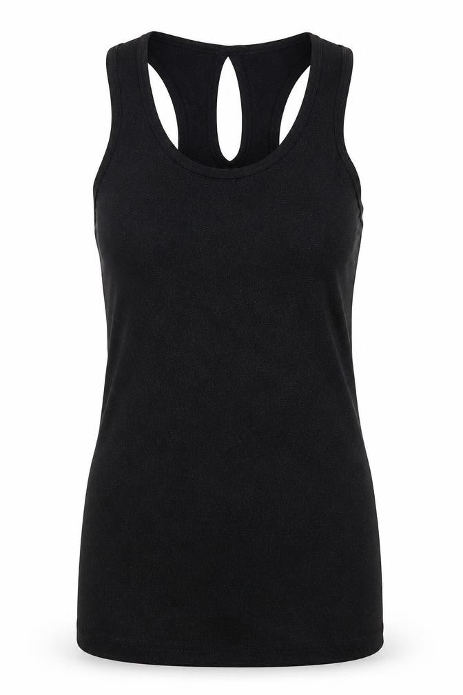 Dorothy Perkins Women's Black Tank Top - Size 8