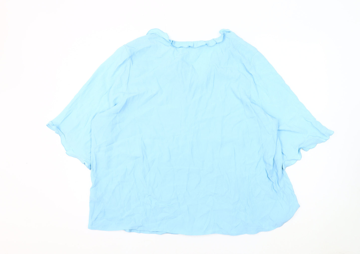 Marks and Spencer Women's Blue Top, Size 20