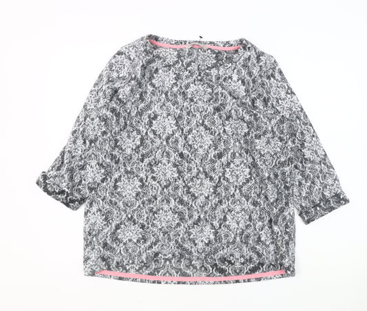 Marks and Spencer Women's Grey Jumper Size 16