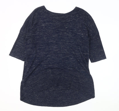 Marks & Spencer Women Blue Knit Jumper Size 14