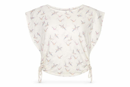 Apricot Women's Ivory Bird Tunic Blouse Size 12